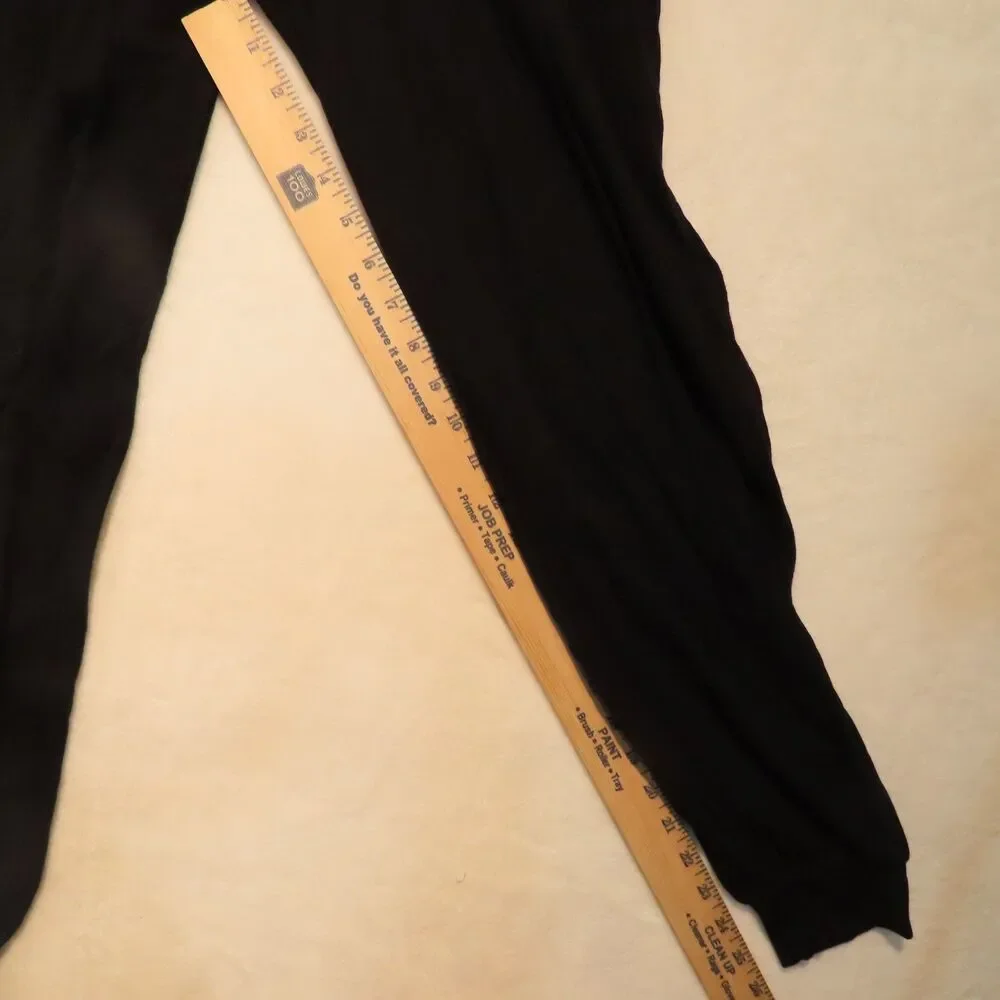 Threads 4 Thought Fleece Joggers Womens Small Black Drawstring Lounge Pants